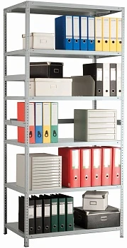 Стеллаж металлический Практик MS 220/100х40/6м